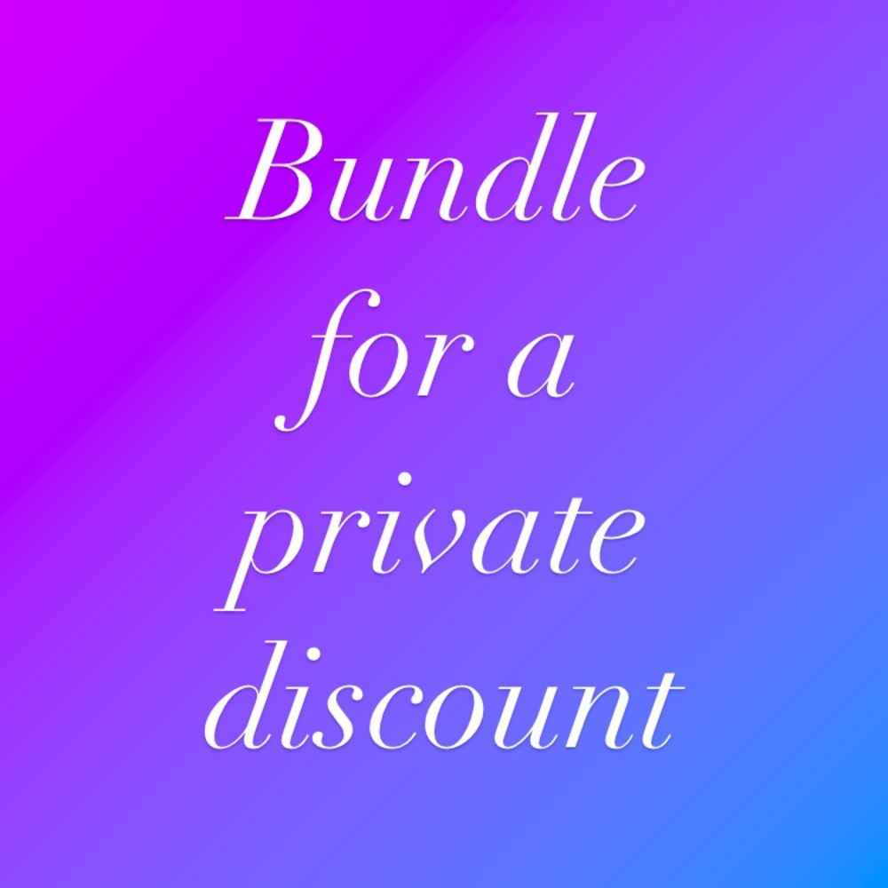 ✨Bundle and Save✨